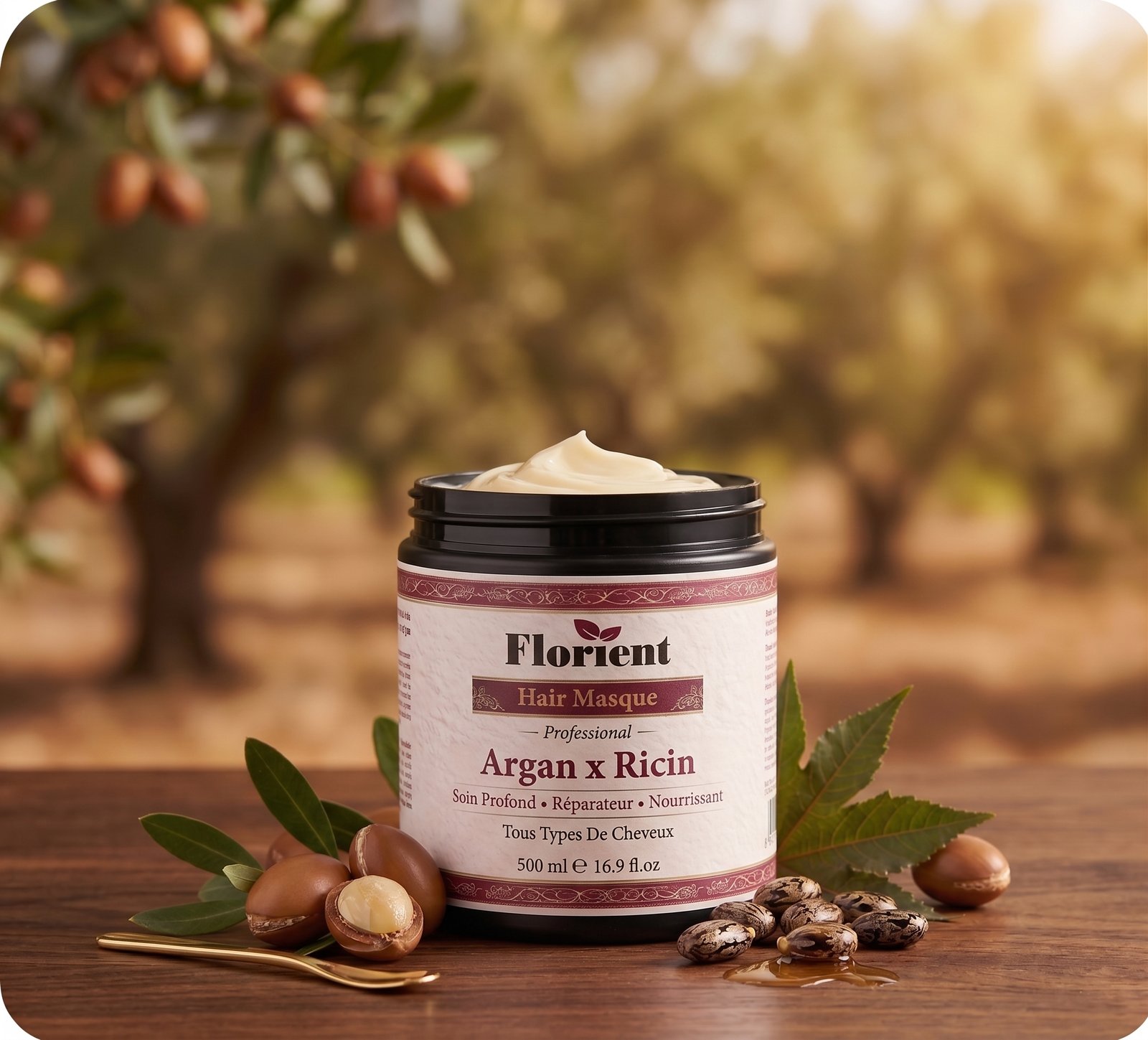 Masque capillaire Florient Argan x Ricin